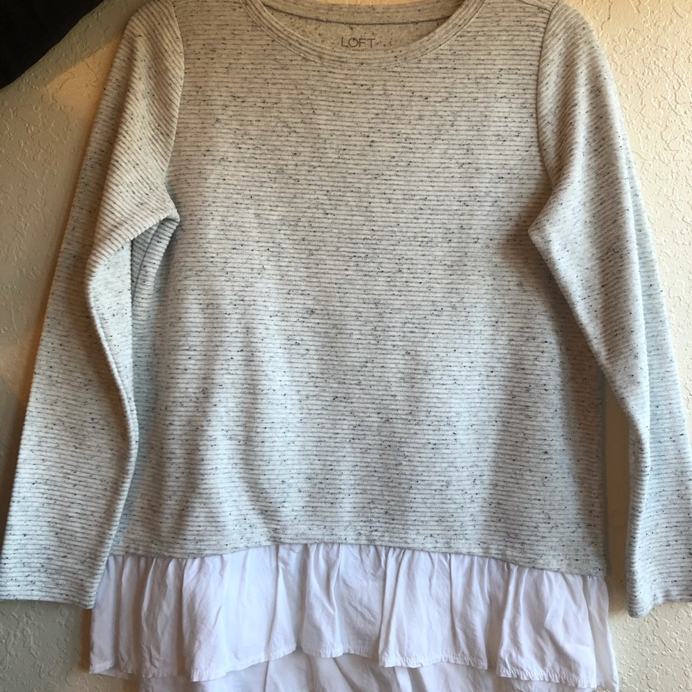 Sweater Peplum Top